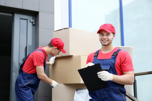 Professional packing services in Oldmalden preparing household boxes