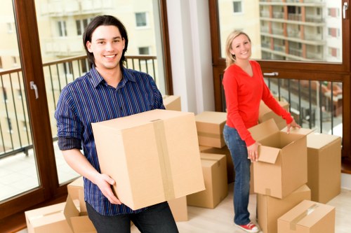 Clean and organized furniture storage facility in Oldmalden